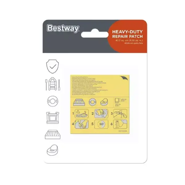 Parches De Reparación Bestway 6,5 Cm X 6,5 Cm