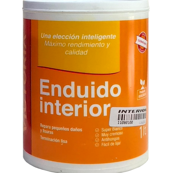 Enduido Plastico VICTORIA Interior 1L