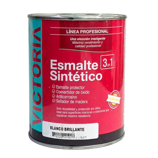 Esmalte Sintetico Blanco Brillante VICTORIA 1L