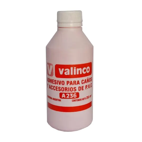 Adhesivo Pvc X 125cc VALINCO P/Caños Y Acc.