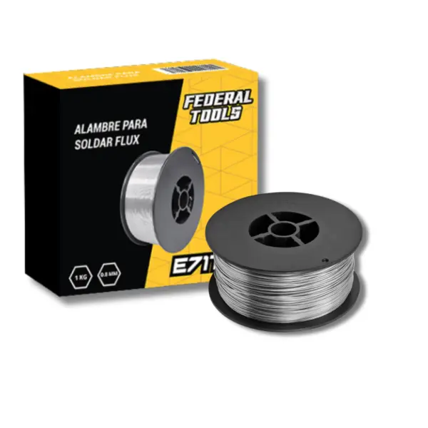 Alambre Flux 0.8mm 1Kg FEDERAL TOOLS