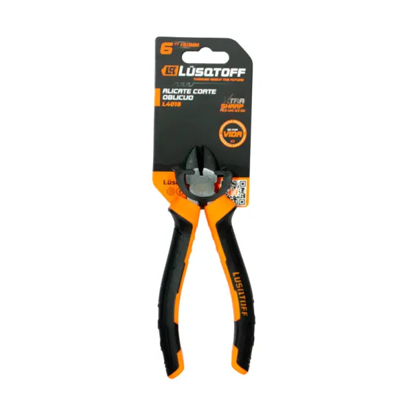 Alicate Corte Oblicuo 6" LUSQTOFF L4018