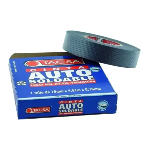 Cinta Autosoldable TACSA 4.57Mts Negra