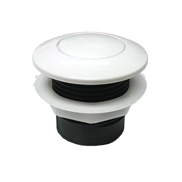 Boton Superior Mochila DEALER 38mm Blanco