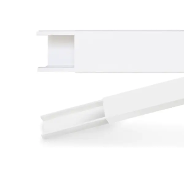 Cable Canal Autoadhesivo 20X20 Blanco 2mts