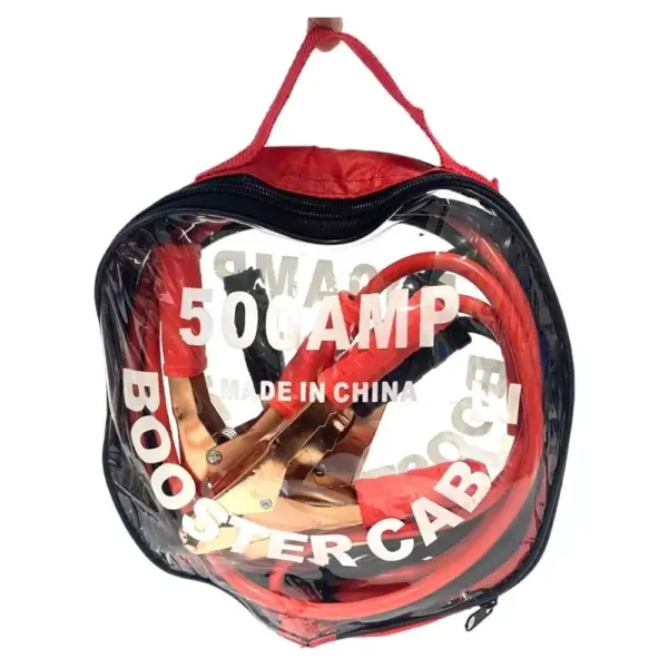 Cable Puente Bateria 500 Amp C/Pinzas