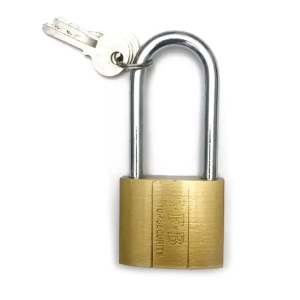 Candado Bronce 50mm Aro Largo