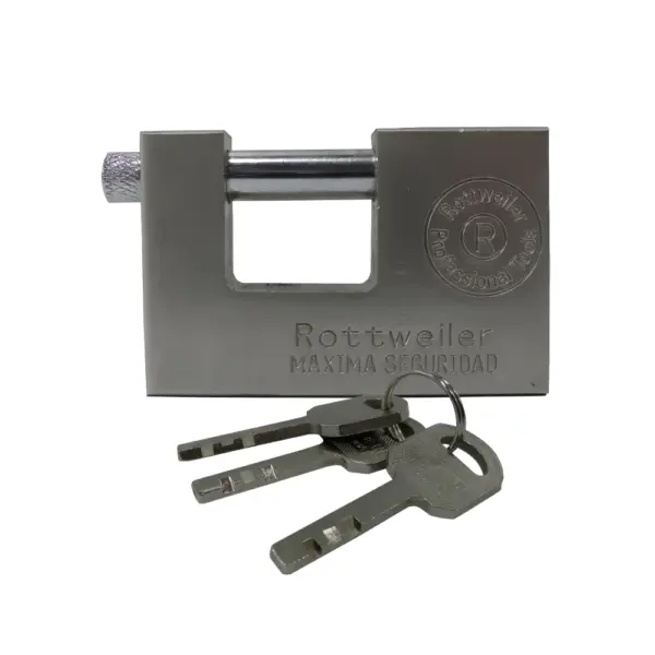 Candado Acero Traba Horizontal 60mm ROTTWEILER