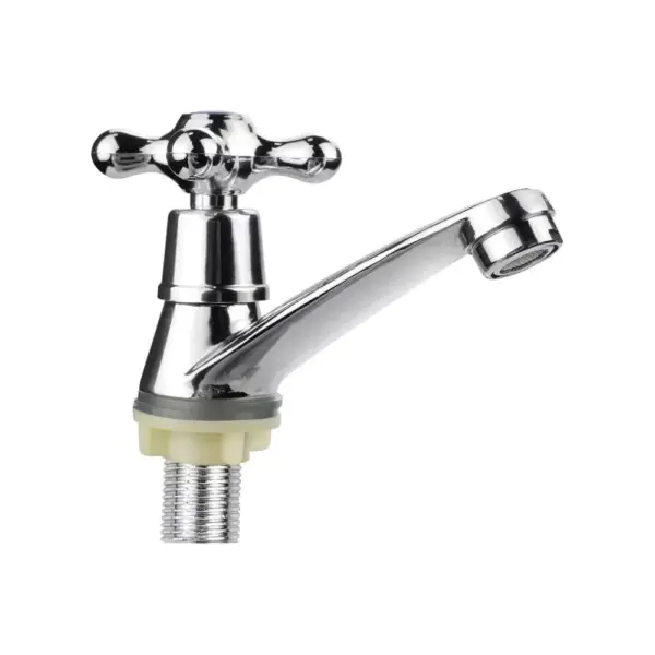 Canilla Para Lavatorio 1/2 Pvc Cromada