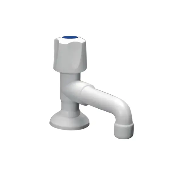 Canilla Griferia Pvc Blanca Para Lavatorio GINYPLAS