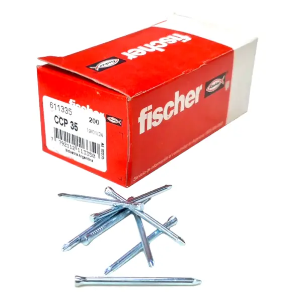 Clavo Cabeza Perdida Fischer Cpp35 X 200 Unidades