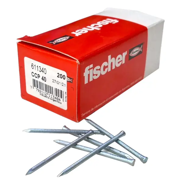 Clavo Cabeza Perdida FISCHER Cpp40 X 200 Unidades
