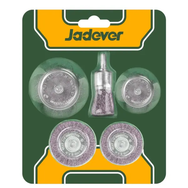 Kit Cepillos Para Taladro 5 Piezas JADEVER