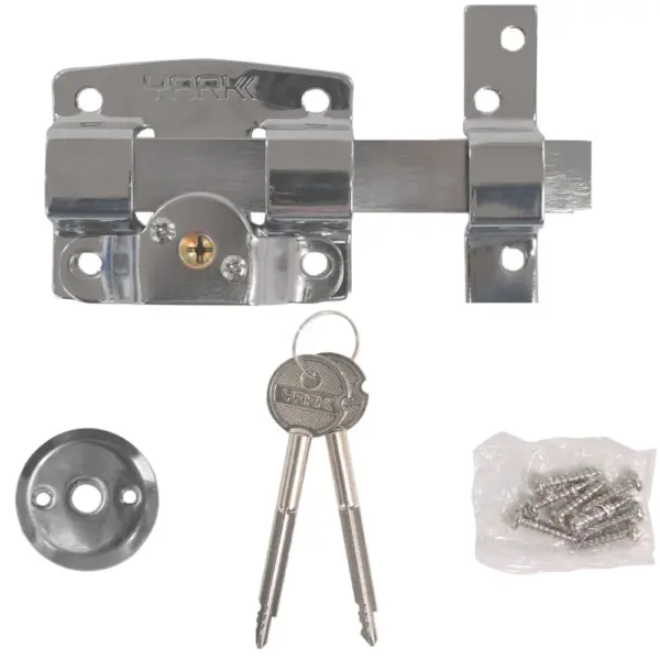 Cerrojo Pasador Con Llave Cruz YARK Cbc805