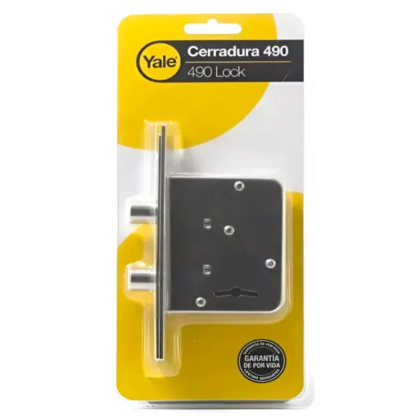 Cerrojo YALE 490 Perno Doble