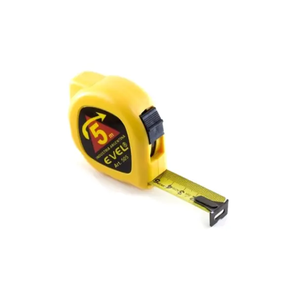 Cinta Metrica EVEL 5Mts Fleje De Acero 16Mm