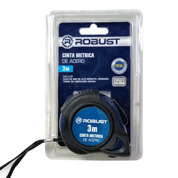 Cinta Metrica 3 Metros ROBUST