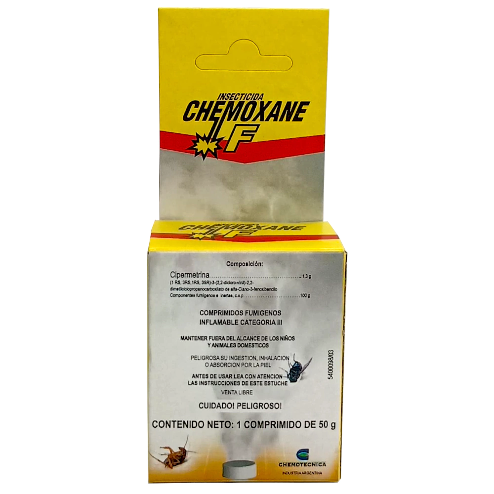 Insecticida Pastillas Fumigante CHEMOXANE