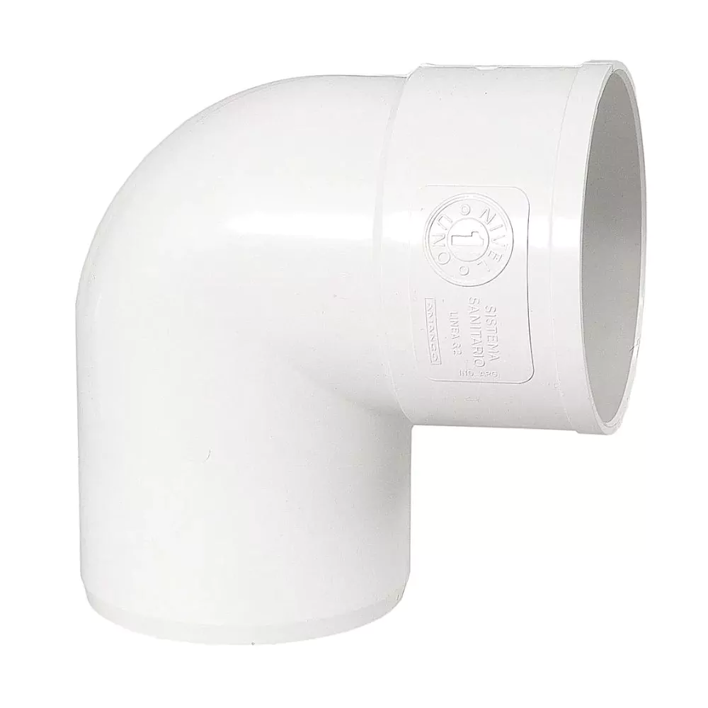 Codo Pvc 90° MH 110mm Nivel 1 AMANCO
