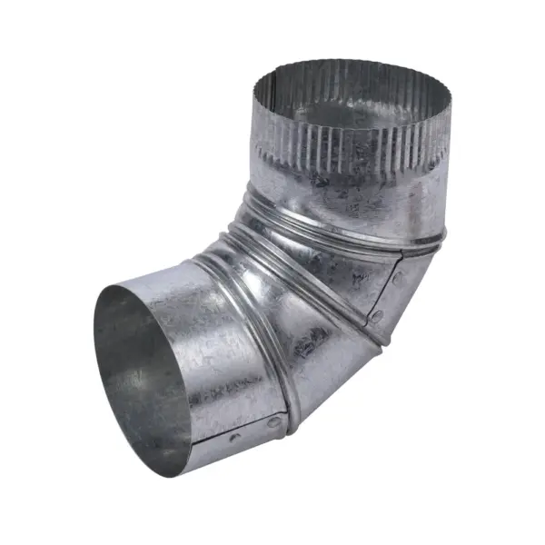 Curva 5" Chapa Galvanizada Articulada Ventilacion