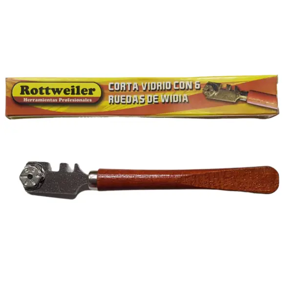 Cortavidrio ROTTWEILER 6 Ruedas De Widia