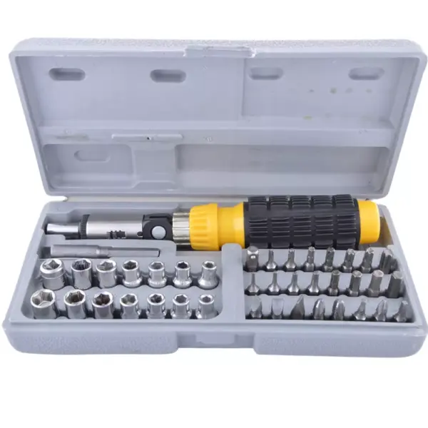 Juego Puntas Y Tubos Destornillador Set X 41 Piezas