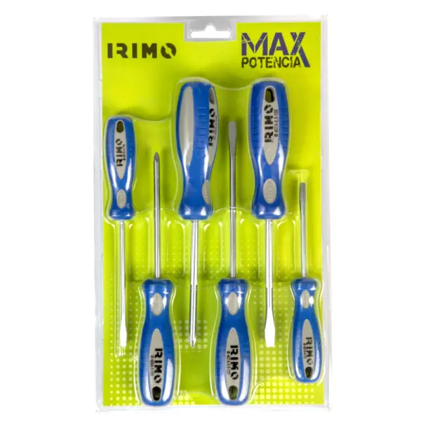 Juego Destornilladores IRIMO 6 Piezas 459A-6-B