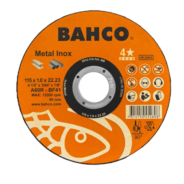 Disco De Corte BAHCO 115 X 1mm