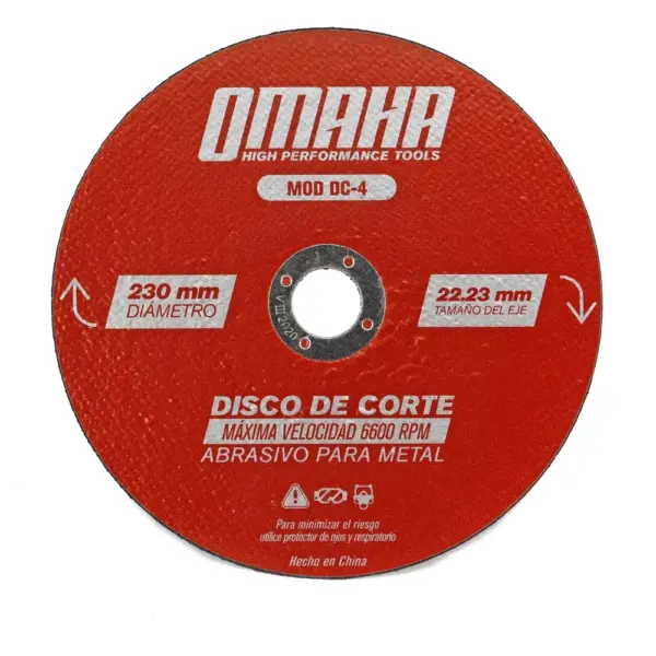 Disco De Corte OMAHA 230mm X 2mm Outlet