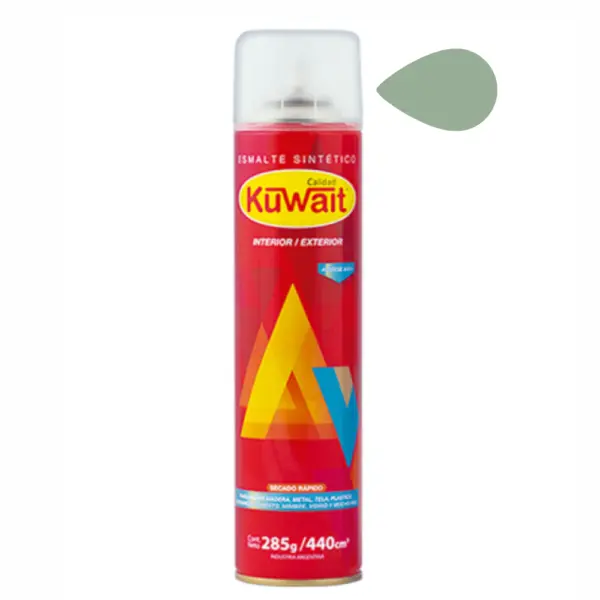 Aerosol KUWAIT Gris Espacial Esmalte Antioxido 440cc