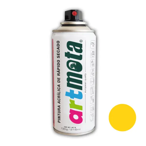 Aerosol ARTMOTA Amarillo 216ml LA60