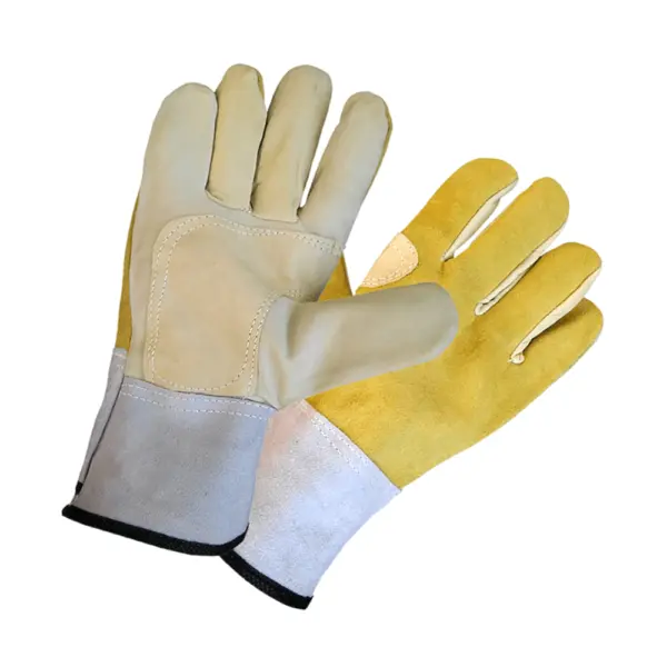 Guante De Descarne Reforzados Puño Largo Talle 10