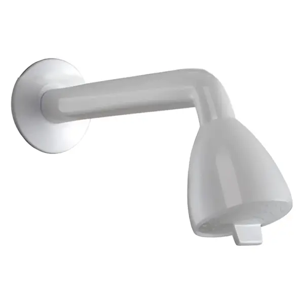 Ducha Con Flor Fija Pvc Blanco ITEPA