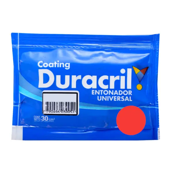 Entonador Universal DURACRIL Bermellon 30cc