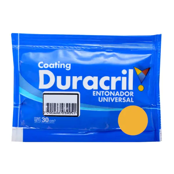 Entonador Universal DURACRIL Ocre 30cc
