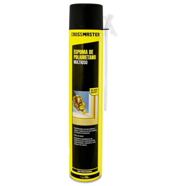 Espuma Poliuretano 750Ml Crossmaster