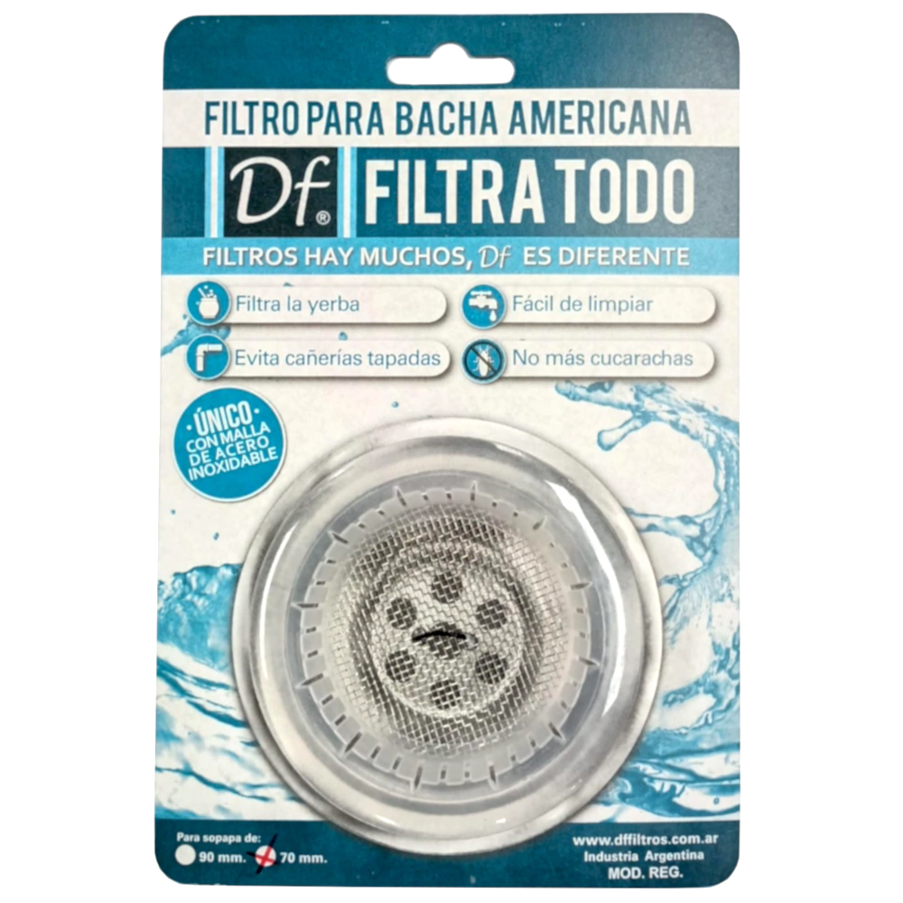 Filtro Para Bacha Americana 70mm