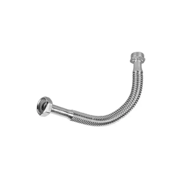 Flexible Cromado 1/2 X 40cm Acero Inox