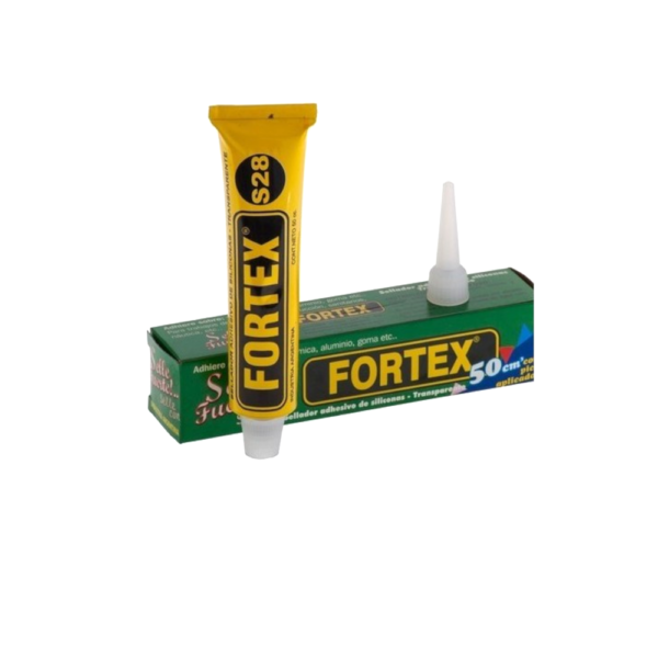 Silicona Pomo FORTEX 50Gr Transparente