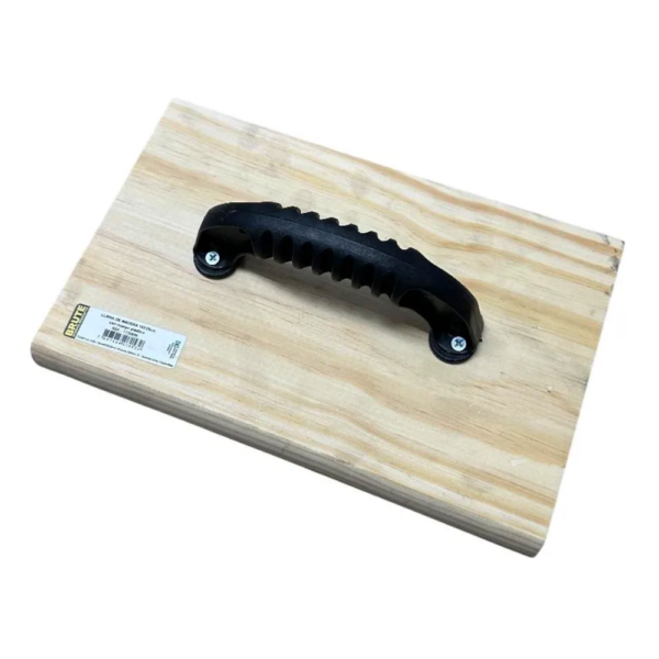 Fratacho Madera 19 X 29Cm Con Mango Plastico Brute