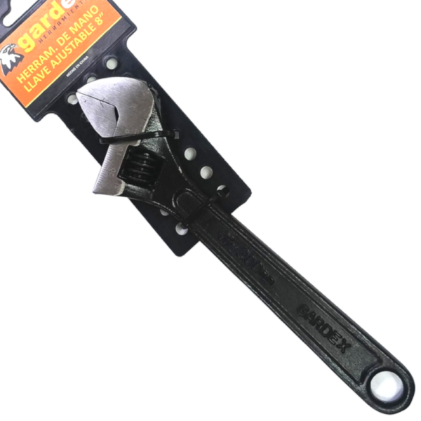 Llave Ajustable GARDEX 8 Pulgadas