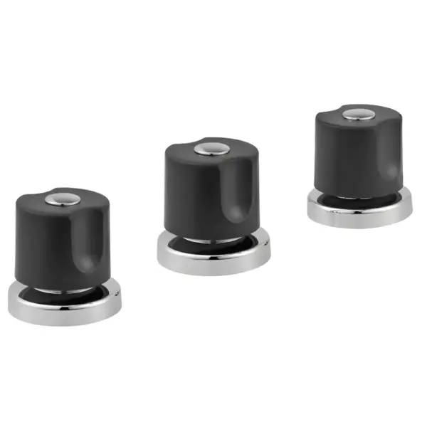 Griferia Bidet Berna Black Cromo LAGO