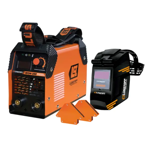 Soldadora Inverter Iron-250 Kit Megairon250 LUSQTOFF