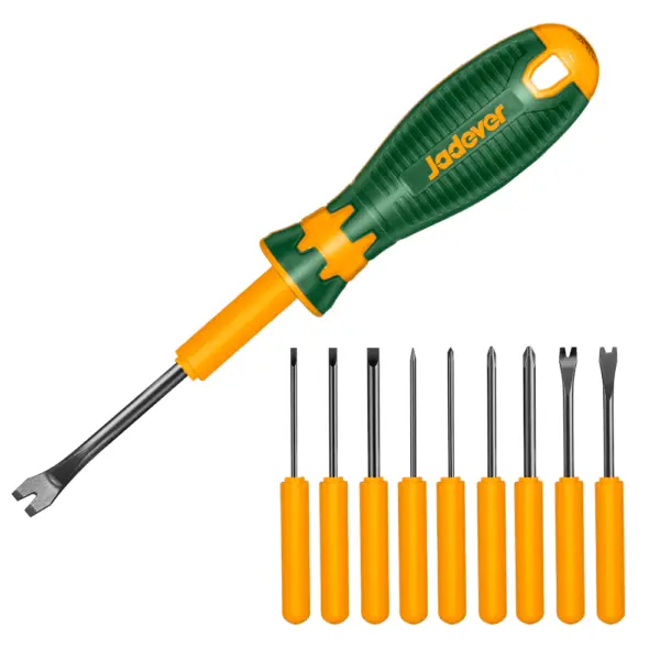 Juego De Destornilladores JADEVER 10 Piezas Jdss1B10