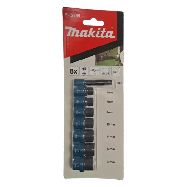 Set De Tubos De Impacto MAKITA 8 Piezas
