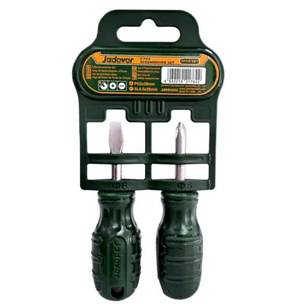 Kit Destornilladores 2 Piezas JADEVER Jdss2202