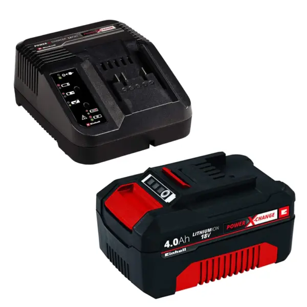 Kit Starter EINHELL Bateria 4.0 Ah + Cargador