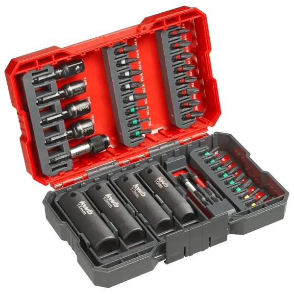 Set De Puntas Y Tubos De Impacto Kwb 35 Piezas