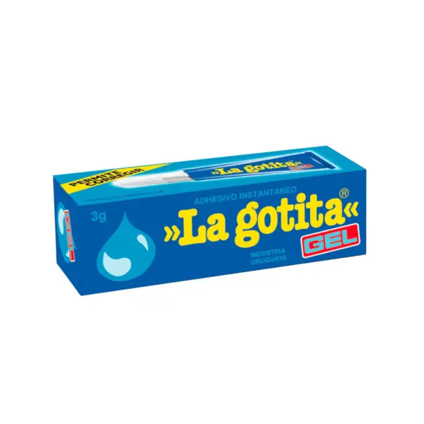 Adhesivo Instantaneo LA GOTITA Gel 3Gr