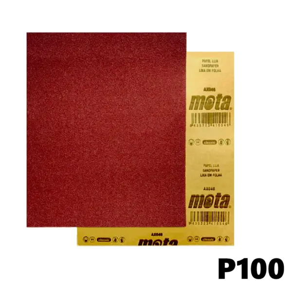 Lija Para Madera MOTA Grano P100